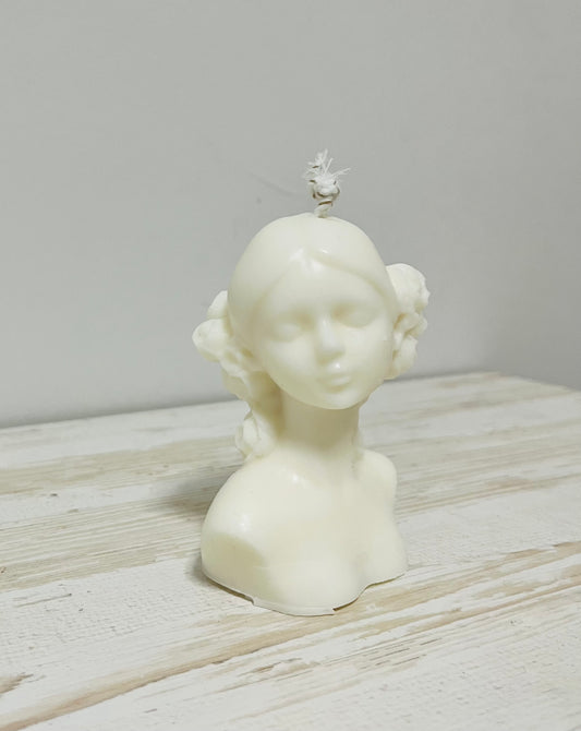 Vela busto mujer