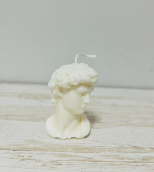 Vela busto hombre